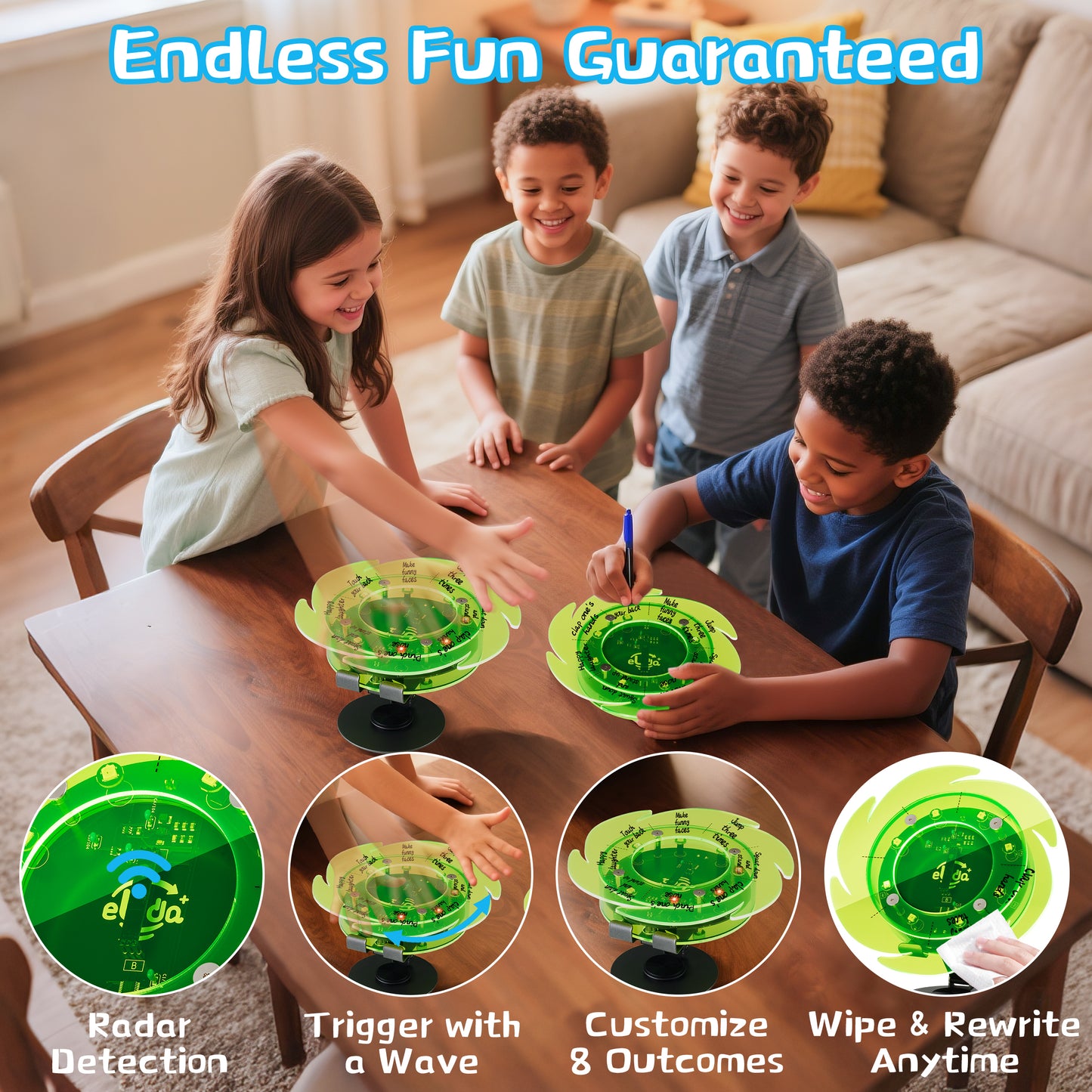 STEM DIY Soldering Spin the Wheel - Fun Science Kit for Kids & Teens