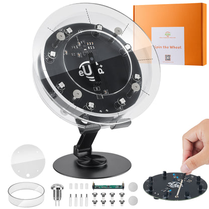 STEM DIY Assembly Spin the Wheel - Fun Science Kit for Kids & Teens