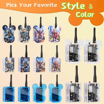 STEM DIY Assembly Walkie Talkie Kit  - Fun Science Kit for Kids & Teens